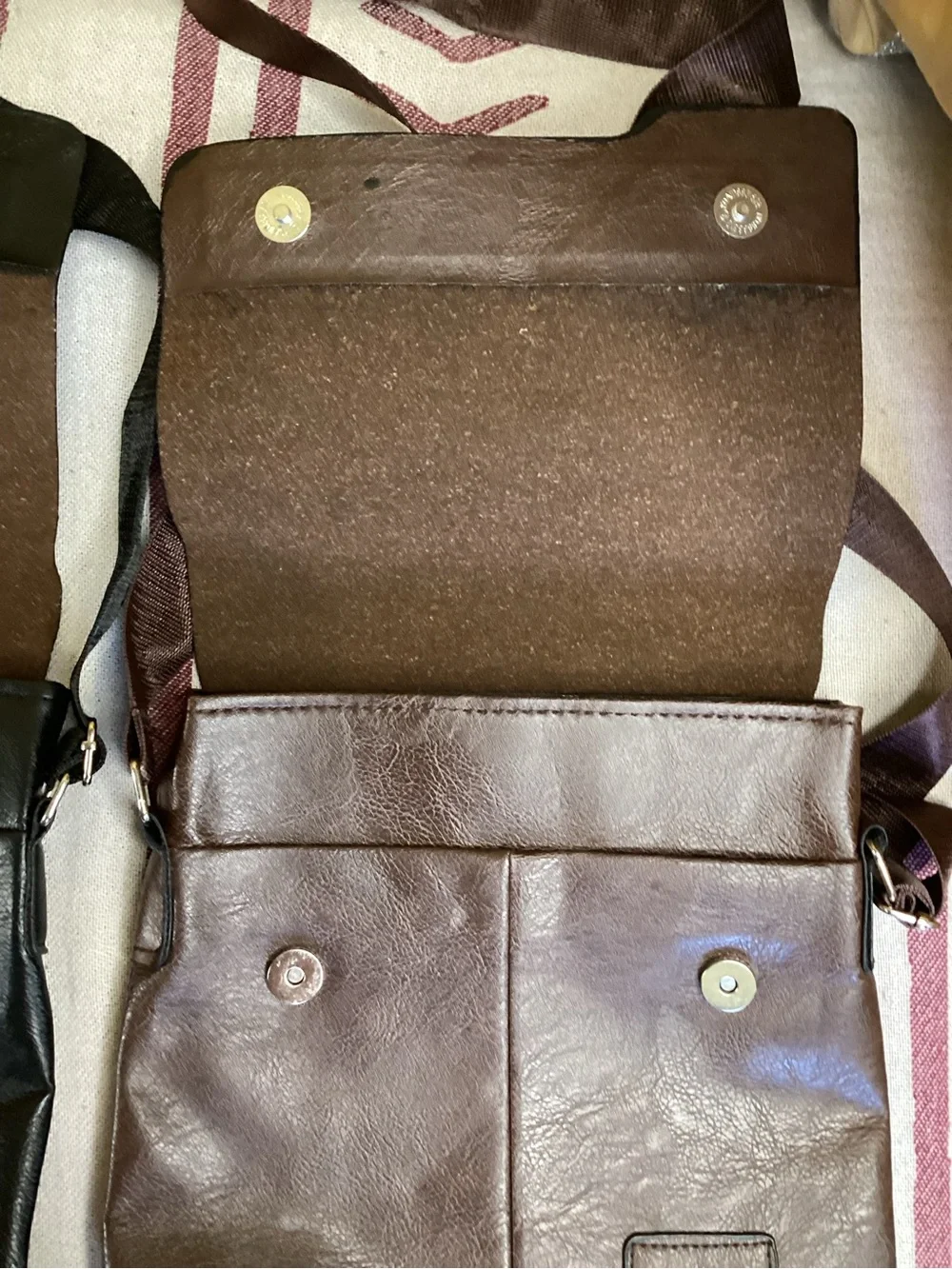 Messenger Bags in Black OR Brown